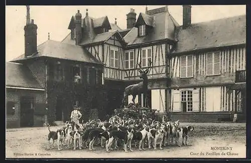 AK Montigny, Cour du Pavillon de Chasse