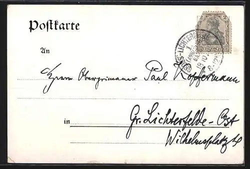 AK Besuch der Burengenerale Dewet, Delarey und Botha in Berlin 1902