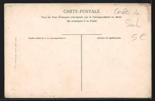 AK Der Variag im Kampfe mit der japanischen Flotte bei Chemulpo am 9. Februar 1904