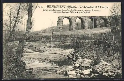 AK Beaunant, L`Aqueduc et l`Yzeron, apportant les eaux du Mont-Pilat à Lyon