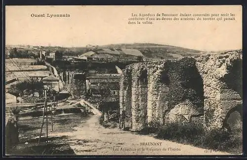 AK Beaunant, Les Aqueducs et le ruisseau de l`Yzeron