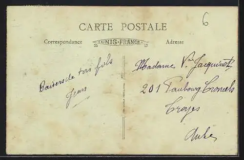 AK Fontaines-sur-Saône, Vue générale