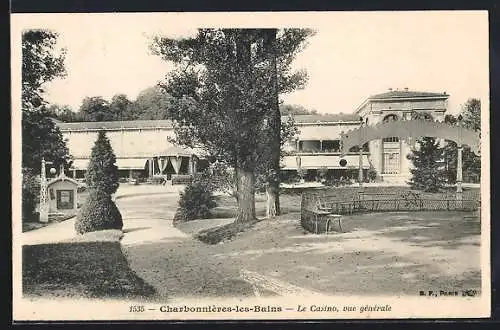 AK Charbonnières-les-Bains, Le Casino, vue générale