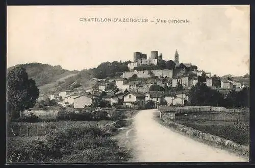 AK Châtillon-d`Azergues, Vue générale