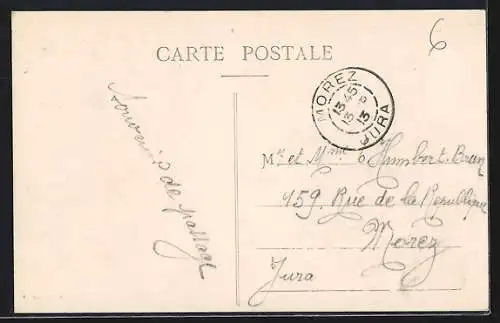 AK Chessy-les-Mines, Château de Courbeville et le Coteau Rochecorbière