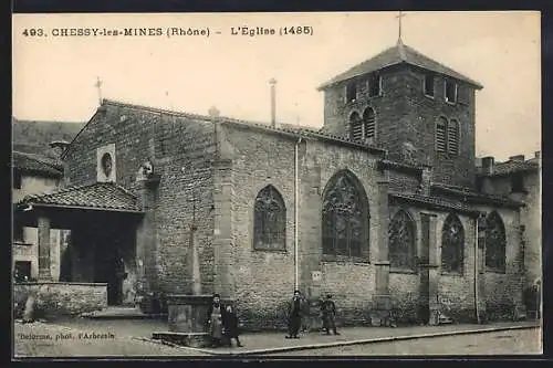 AK Chessy-les-Mines, L`Église (1485)