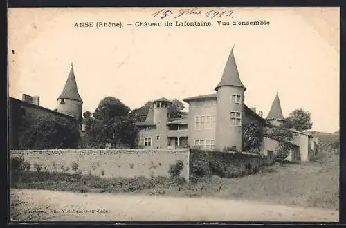 AK Anse, Château de Lafontaine, Vue d`ensemble