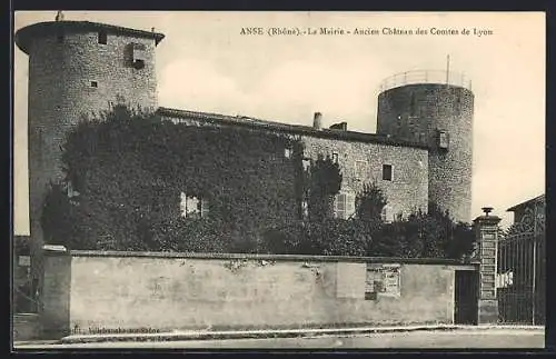 AK Anse, La Mairie, Ancien Château des Comtes de Lyon