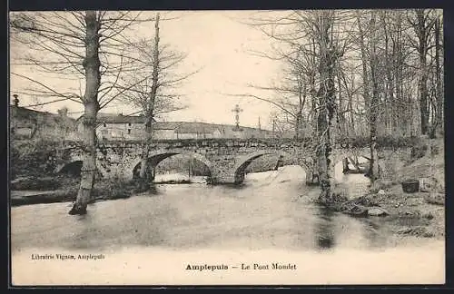 AK Amplepuis, Le Pont Mondet