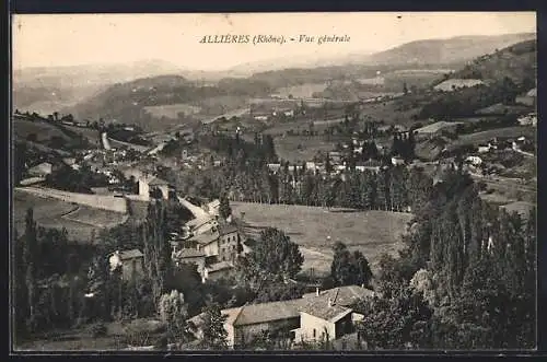 AK Allières, Vue générale