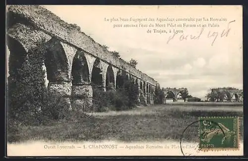 AK Chaponost, Aqueducs Romains du Plat de l`Air