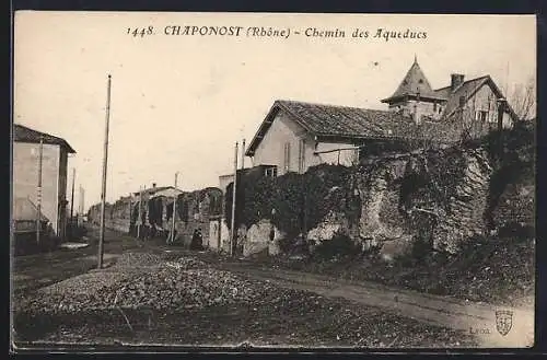 AK Chaponost, Chemin des Aqueducs