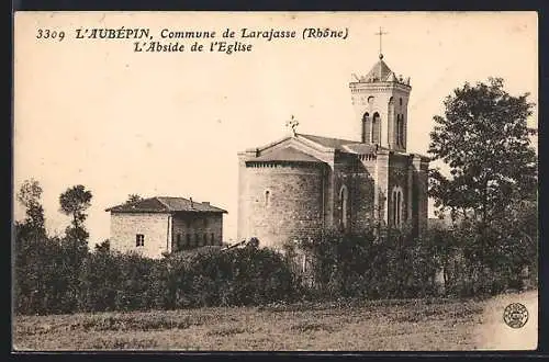 AK L`Aubépin, L`Abside de l`Église