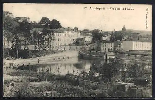 AK Amplepuis, Vue prise de Révillon