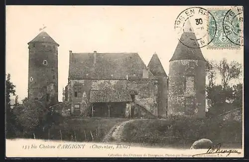 AK Argigny, Château d`Argigny dans le Rhône