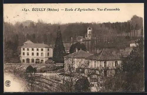 AK Écully, École d`Agriculture, Vue d`ensemble