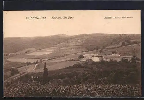 AK Émeringues, Domaine des Pins