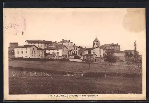 AK Fleurieux, Vue générale du village