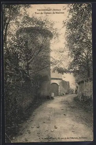 AK Vaugneray, Tour du Château de Bénévent