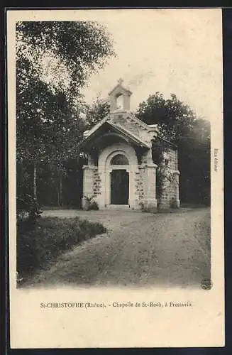 AK St-Christophe, Chapelle de St-Roch à Pressavin