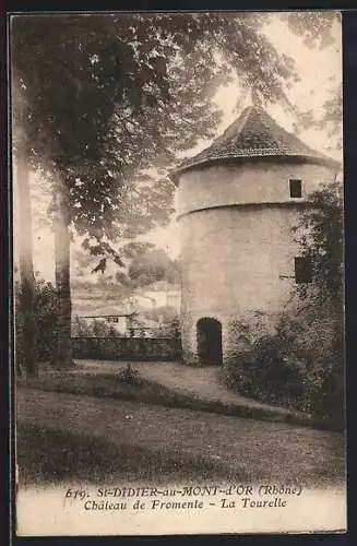 AK Saint-Didier-au-Mont-d`Or, Château de Fromente, La Tourelle