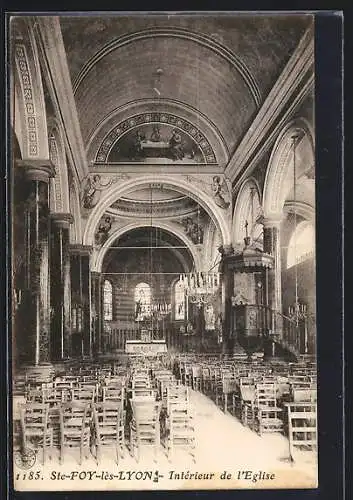 AK Sainte-Foy-lès-Lyon, Intérieur de l`Église