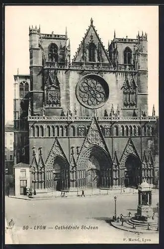 AK Lyon, Cathédrale St-Jean