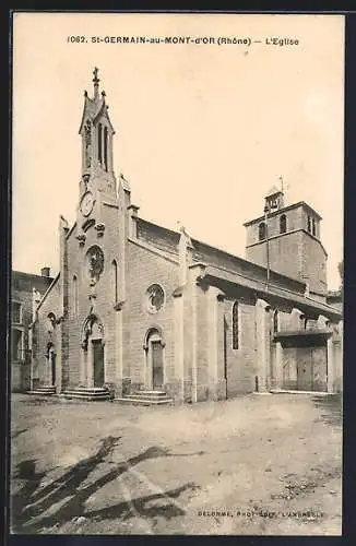 AK Saint-Germain-au-Mont-d`Or, L`Église