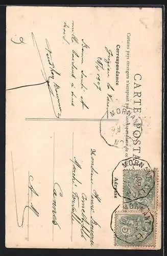 AK Chevinay, Tour d`enceinte entourée d`arbres majestueux