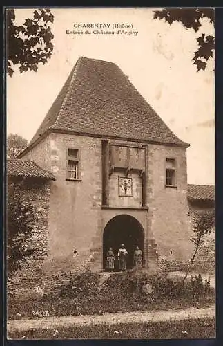 AK Charentay, Entrée du Château d`Arginy