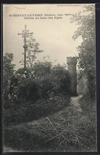 AK St-Bonnet-le-Froid, Entrée du banc des Alpes