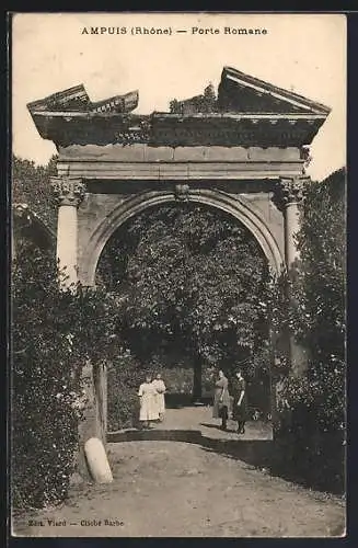 AK Ampuis, Porte Romane