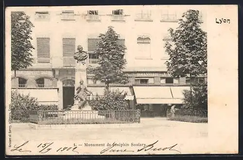 AK Lyon, Monument de Josephin Soulary