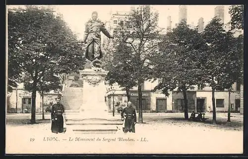 AK Lyon, Le Monument du Sergent Blandan