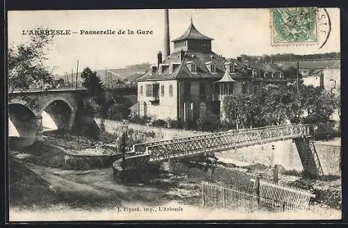 AK L`Arbresle, Passerelle de la Gare