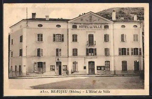 AK Beaujeu, L`Hôtel de Ville