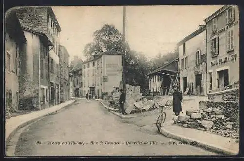 AK Beaujeu, Rue de Beaujeu, Quartier de l`Île