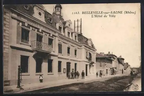 AK Belleville-sur-Saône, L`Hôtel de Ville