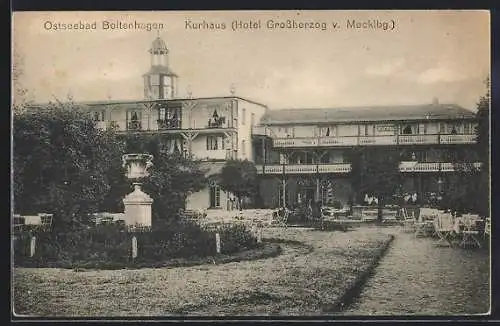 AK Boltenhagen i. Meckl, Hotel Kurhaus Grossherzog v. Mecklenburg