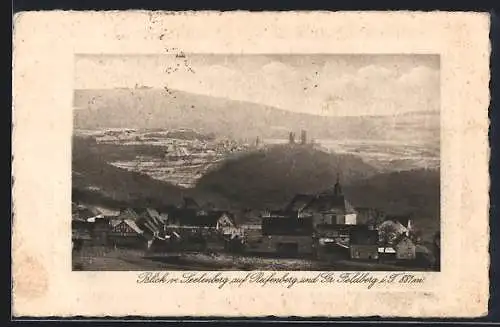 AK Reifenberg i. Ts., Blick vom Seelenberg auf den Ort und den Gr. Feldberg