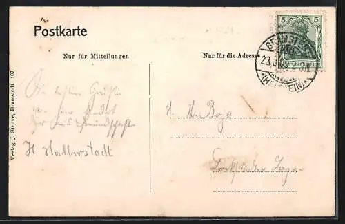 AK Bramstedt /Holstein, Bleeck mit Roland