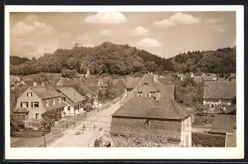 AK Altenstadt a. Iller, Teilansicht aus der Vogelschau