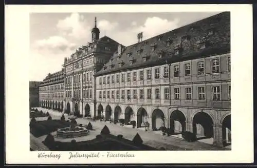 AK Würzburg, Juliusspital, Fürstenbau