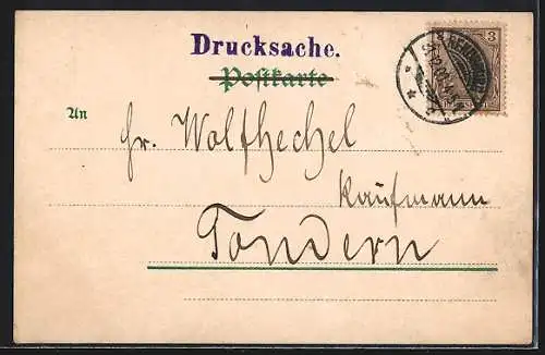 AK Rendsburg, Häuser an Gerhardts Teich
