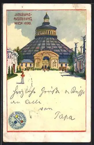 AK Wien, Jubiläums-Ausstellung 1898, Ausstellungsgebäude