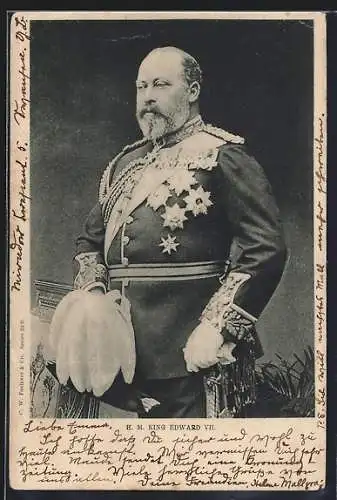 AK King Edward VII., Der König von England