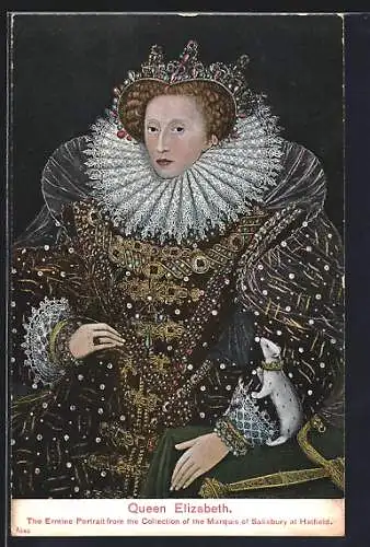 AK Queen Elizabeth, The Ermine Portrait