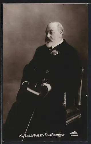 AK His Late Majesty King Edward VII.