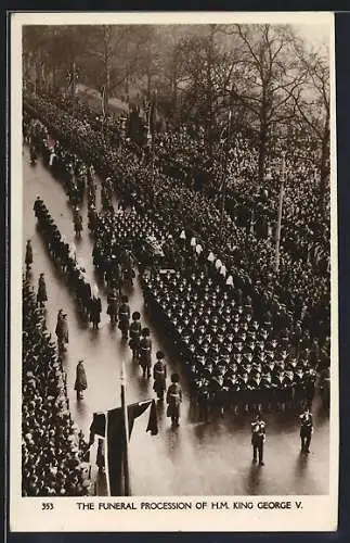 AK The Funeral Procession of HM King George V.