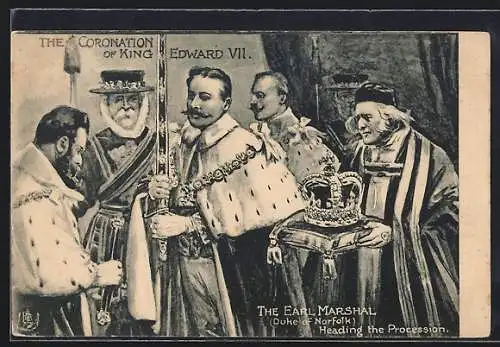 AK The Coronation of King Edward VII.